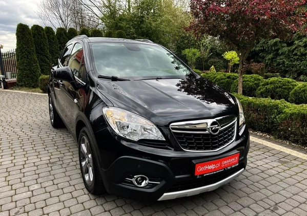 Opel Mokka cena 48800 przebieg: 94000, rok produkcji 2014 z Bisztynek małe 631